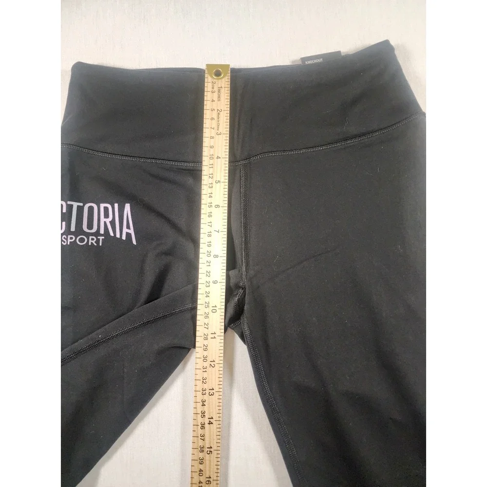 Victoria Secret Sport Knockout Tight M LONG Legging Reflective Rainbow Pride NWT
